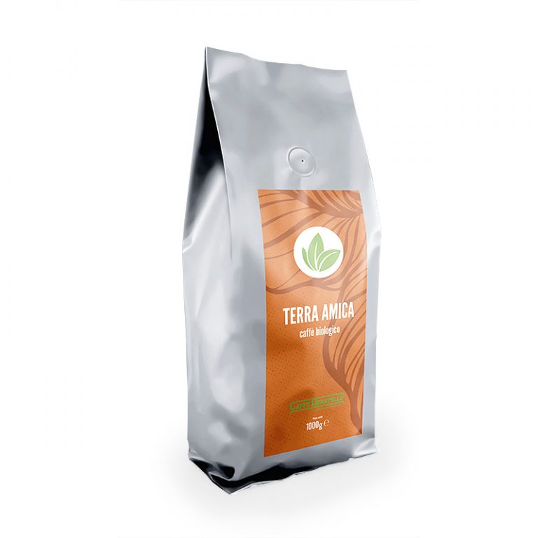 Bio Caffè Terra Amica, 1 kg, ungemahlen, im Beutel