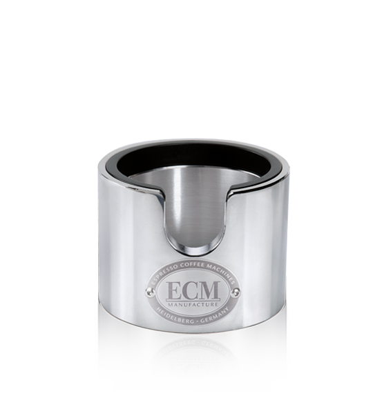 ECM Tamperstation Aluminium, poliert