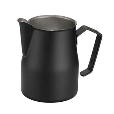 Motta Milchkanne, Edelstahl, beschichtet, schwarz, 0,5 l