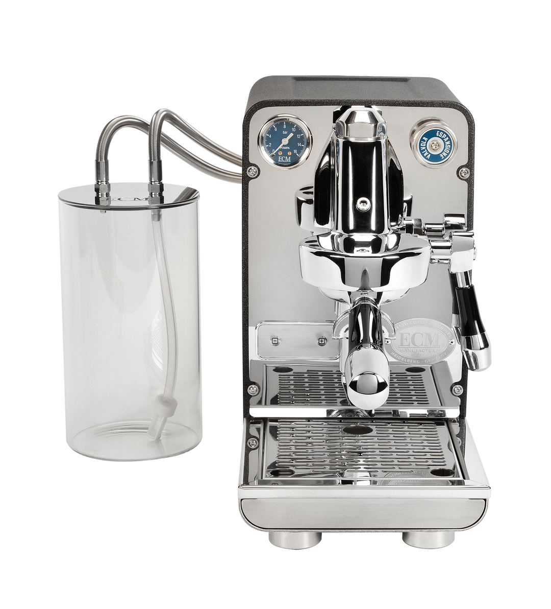 Espressomaschine ECM Puristika Edelstahl/ Anthrazit
