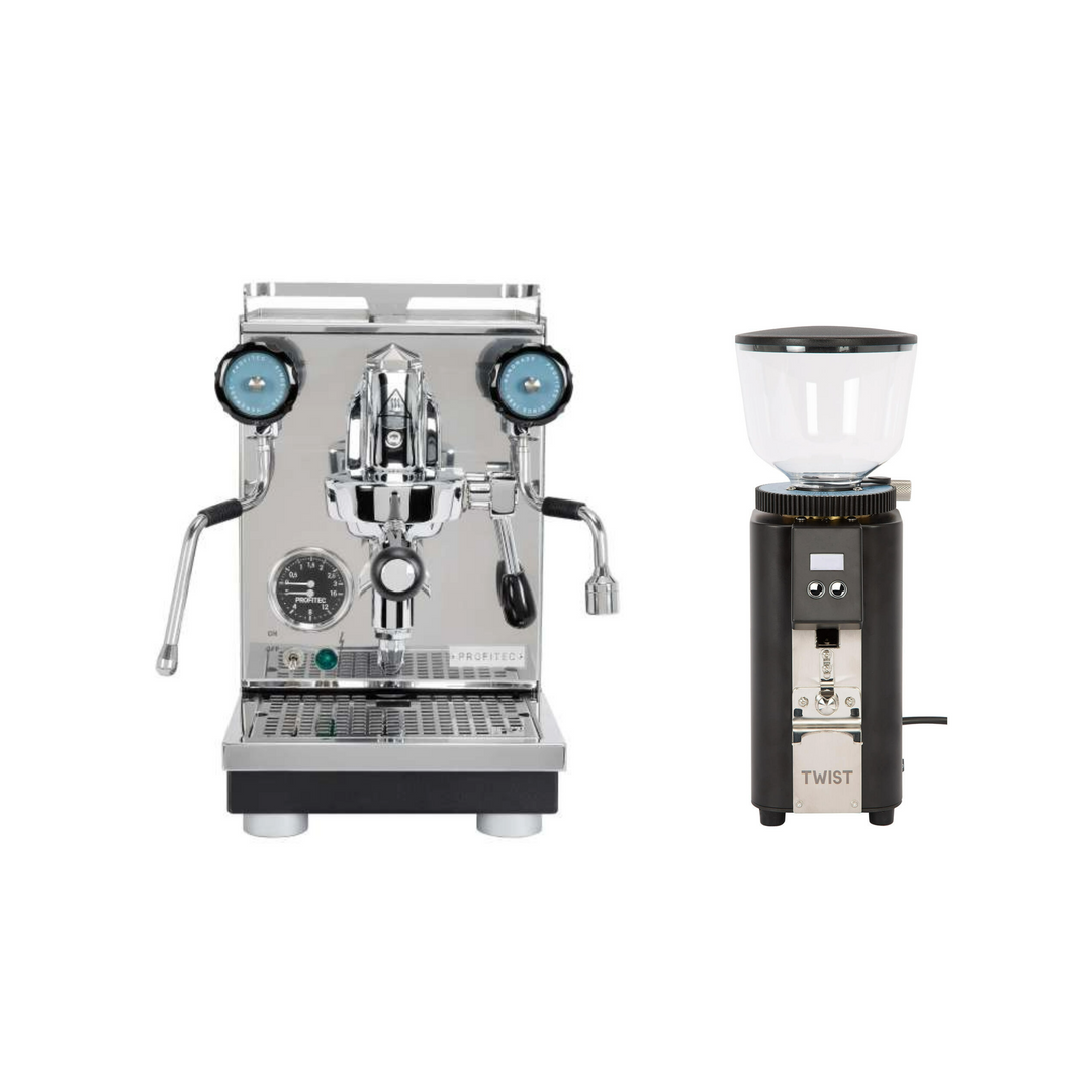 Set: Profitec Pro 400 mit Twist A54 in matt-schwarz