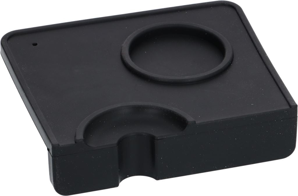 Tampermatte mit Winkel und Einlassung für Siebträger
