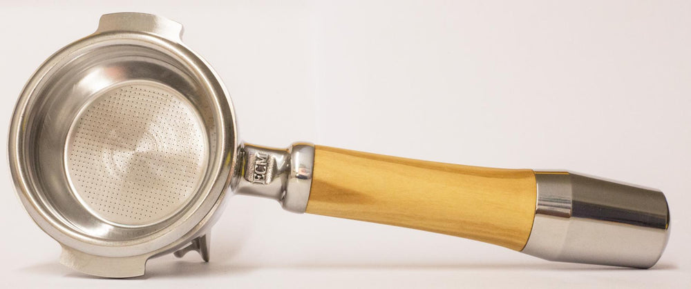 ECM Griffset für Drehventil Maschinen "Olivenholz-Ausführung" - Espressomeisterei