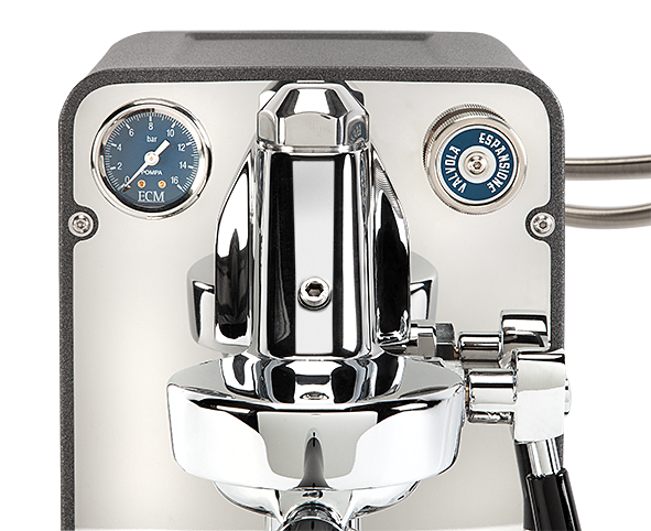 ECM Puristika Edelstahl/ Anthrazit - Espressomeisterei